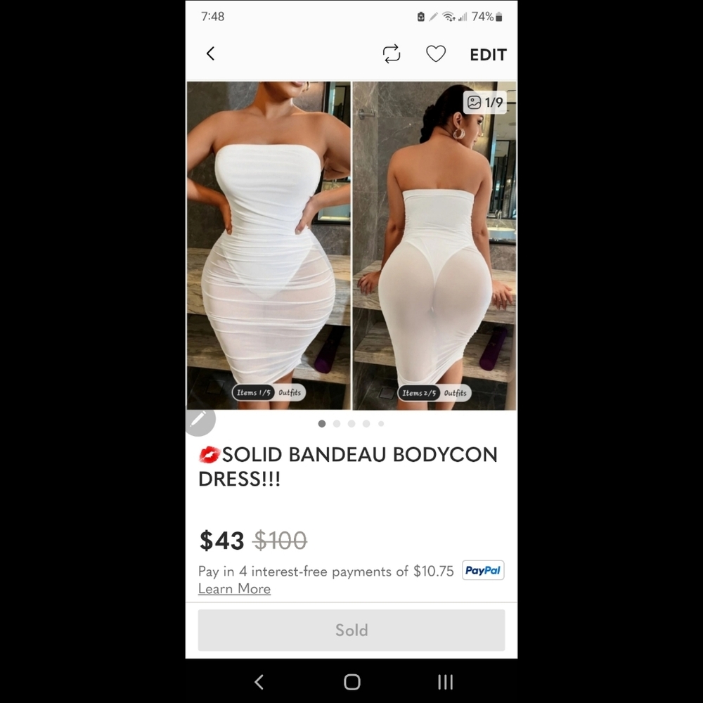 💋SOLD:NOT FOR SALE